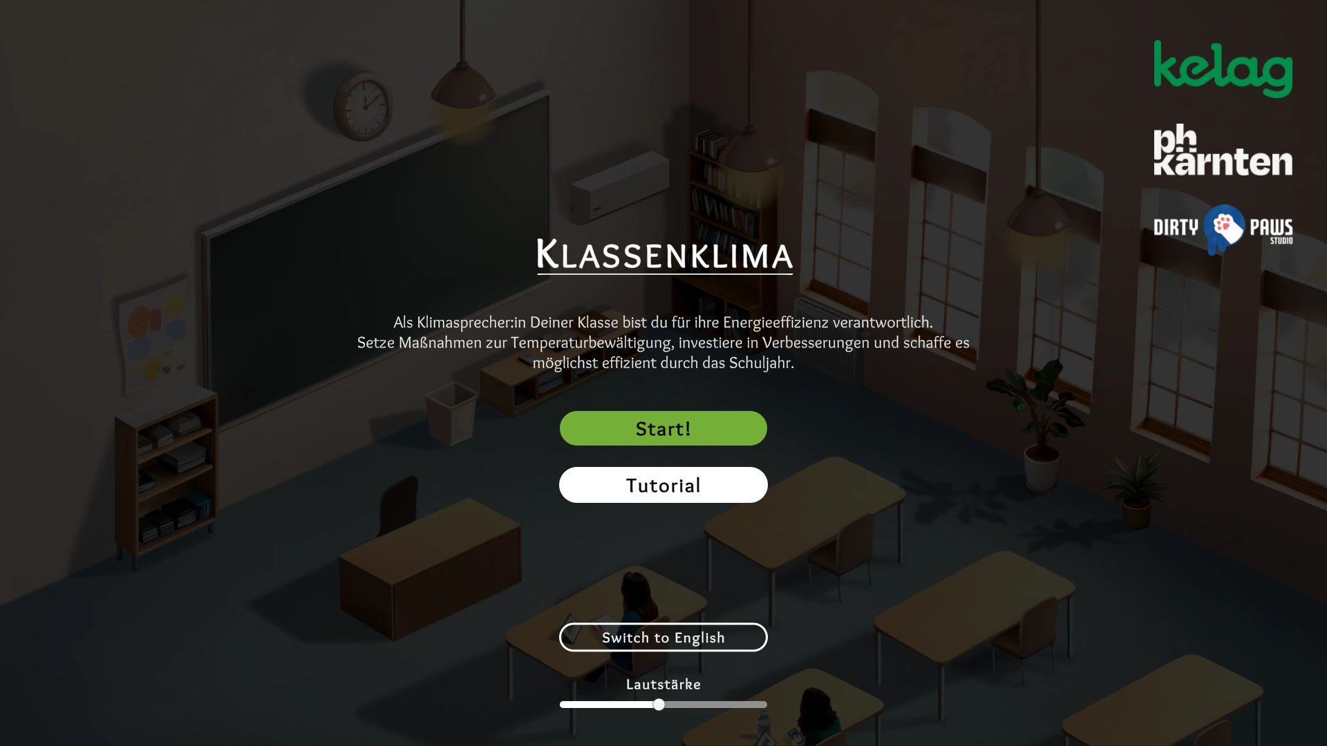 Smart School - Energieeffizienz Menü